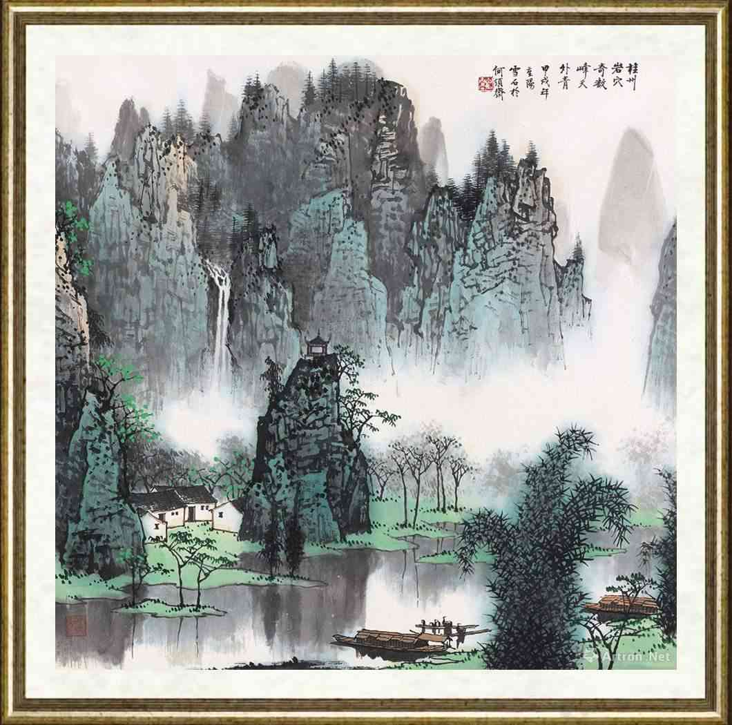 白雪石艺术画廊